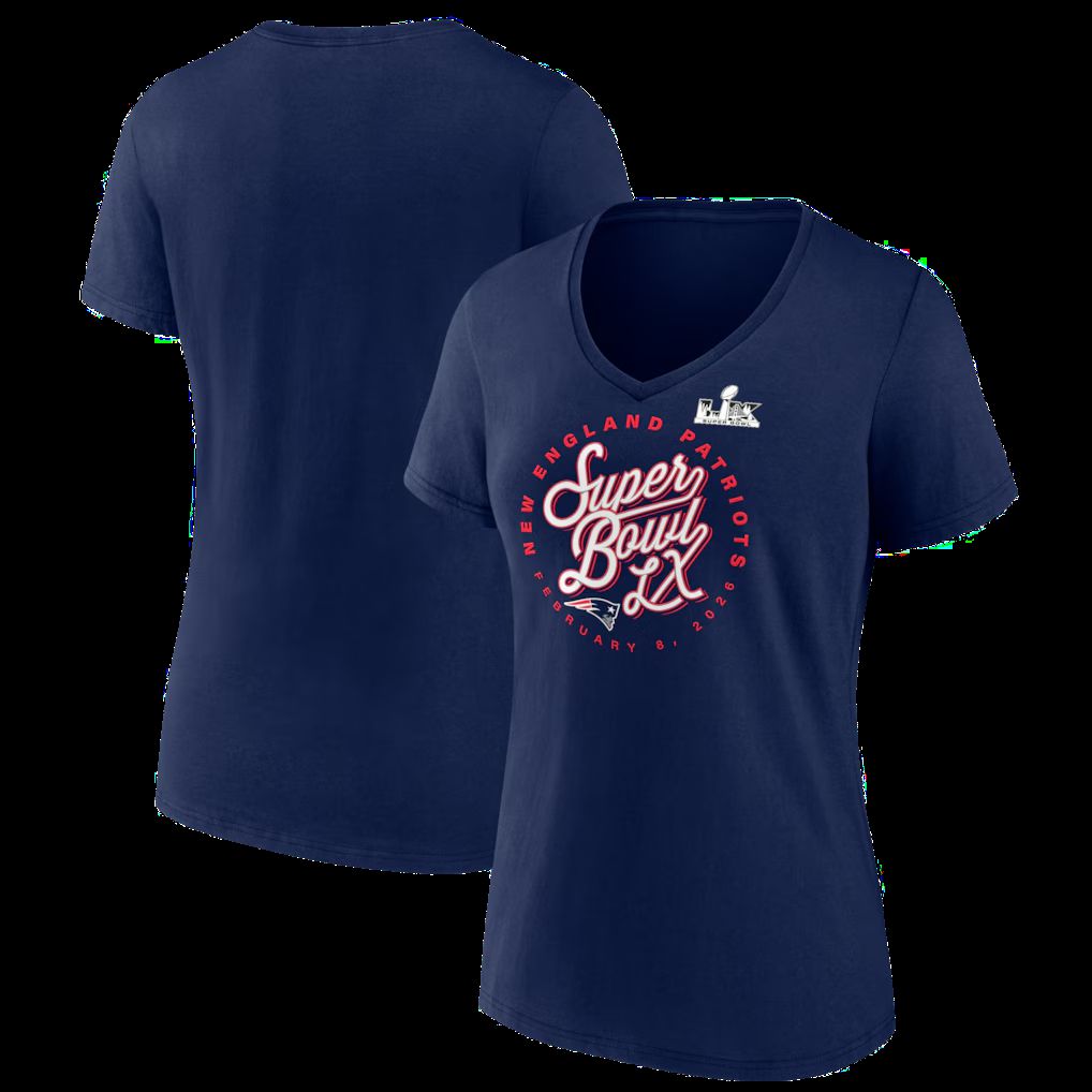 Men 2026 NFL New England Patriots T-shirt blue 019